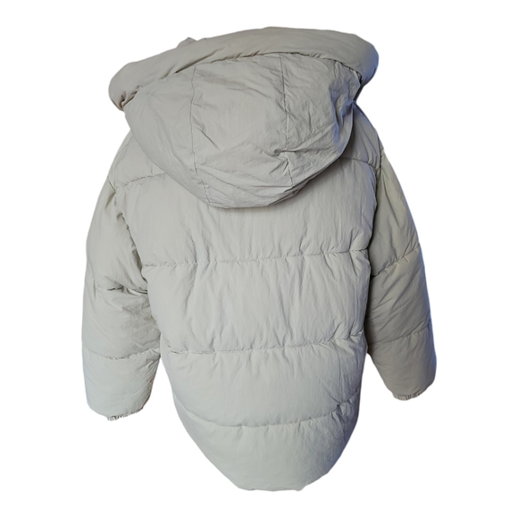 Yellow-Green Puffer Winter Jacket by Zara - Picture 3 of 11